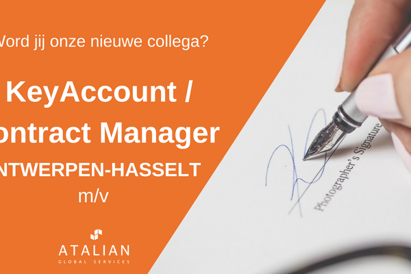 ATALIAN Contract Manager Antwerpen Hasselt