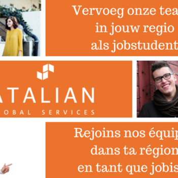 Jobstudent ATALIAN BE