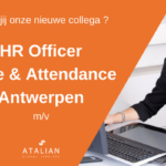 ATALIAN HR Officer T&A Antwerpen