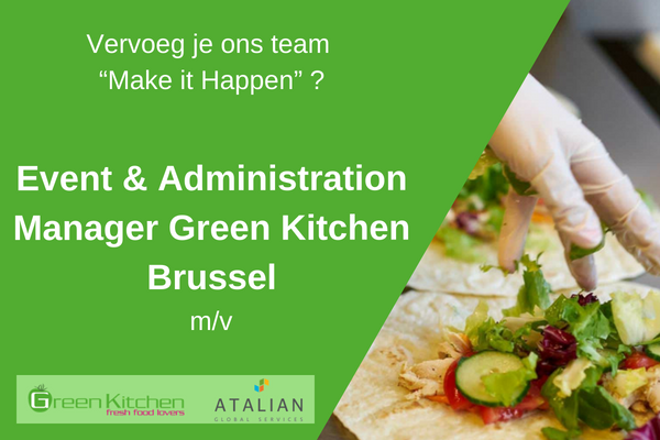 Event & Administration Manager Green Kitchen