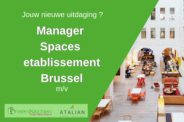 SPACES Manager Green Kitchen Brussel