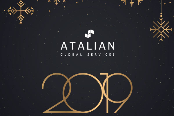 ATALIAN Belgium season's greetings 2019