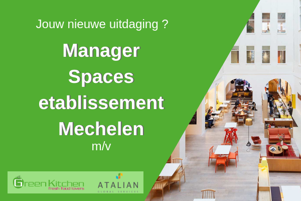 SPACES Manager Green Kitchen Mechelen