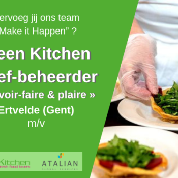 Chef beheerder (m_v) Green Kitchen - Ertvelde