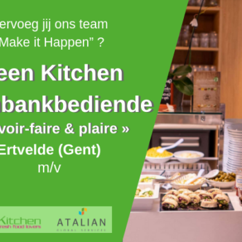 Toonbankbediende Green Kitchen - Ertvelde