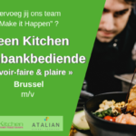 Toonbankbediende Brussel (m_v) Green Kitchen
